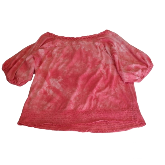 RXB Loose-Fit Vintage Orange Blouse - Picture 2 of 4